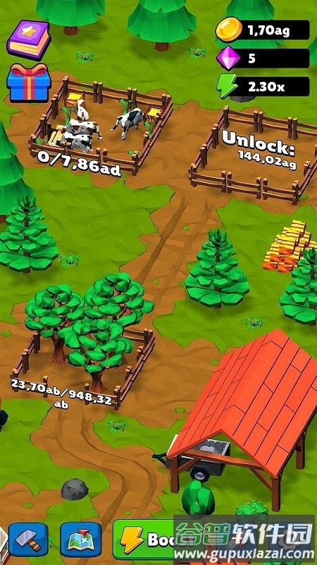 闲置的农场小镇游戏截图4