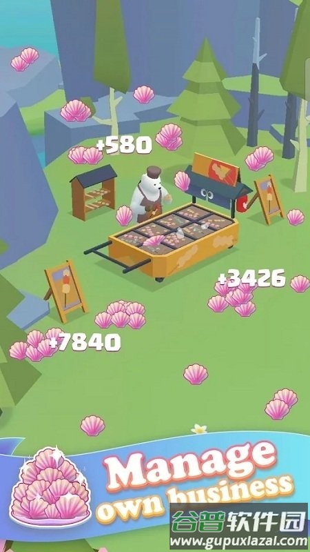 闲置熊岛极地大亨游戏截图2