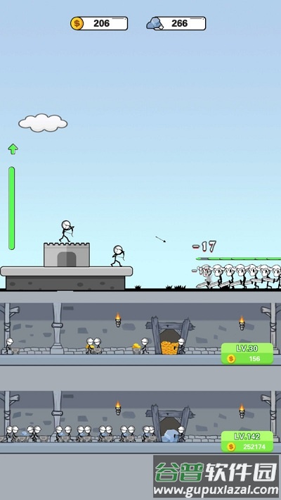 闲置火柴人战争截图1