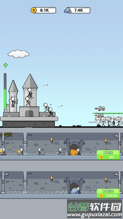 闲置火柴人战争截图2
