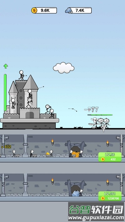 闲置火柴人战争截图3