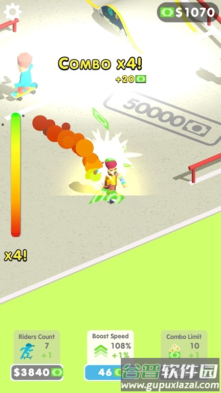 闲置滑板运动场游戏(ldle skatepark)截图3