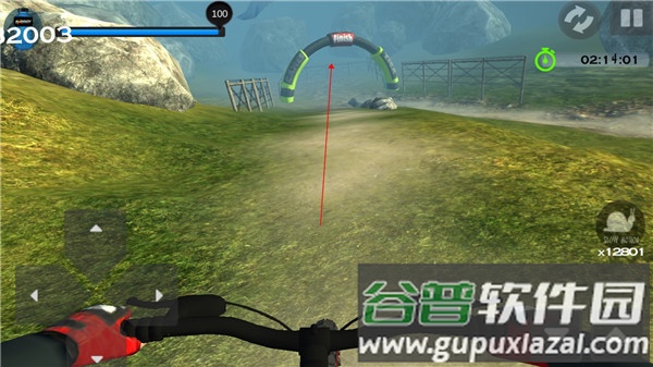 真实山地自行车游戏下载(MTB DownHill)截图1