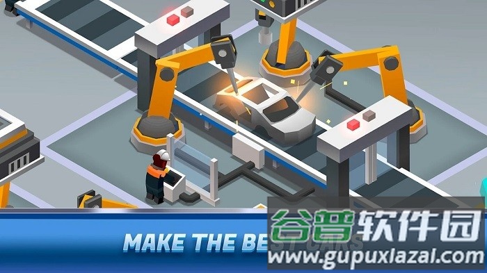 闲置汽车工厂大亨手机版截图1