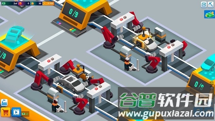 闲置汽车工厂大亨手机版截图4