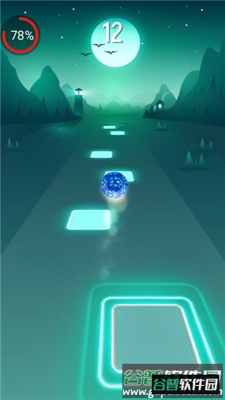 音跃球球(Tiles Hop)免广告