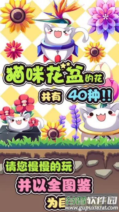 猫咪花盆游戏截图1