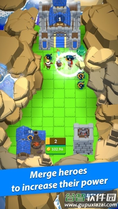 闲置合并佣兵游戏(merge mercenaries)截图3