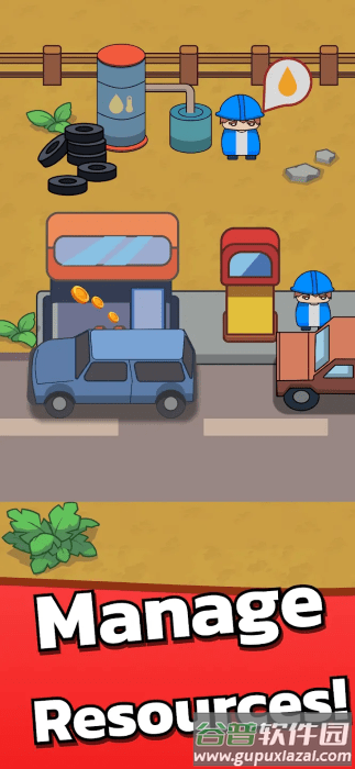 闲置僵尸加油站游戏截图3