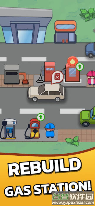 闲置僵尸加油站游戏截图4