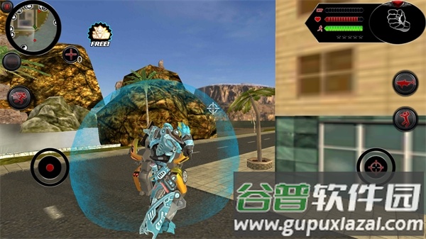 变形鲨鱼机器人游戏下载(Robot Shark)截图4