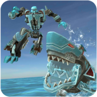 变形鲨鱼机器人游戏下载(Robot Shark)v3.2.5