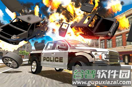 警察Vs歹徒游戏修改版(Police vs Gangsters 4x4 Offroad)