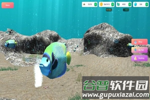 闲置3d深海水族馆手机版(fish room)截图4