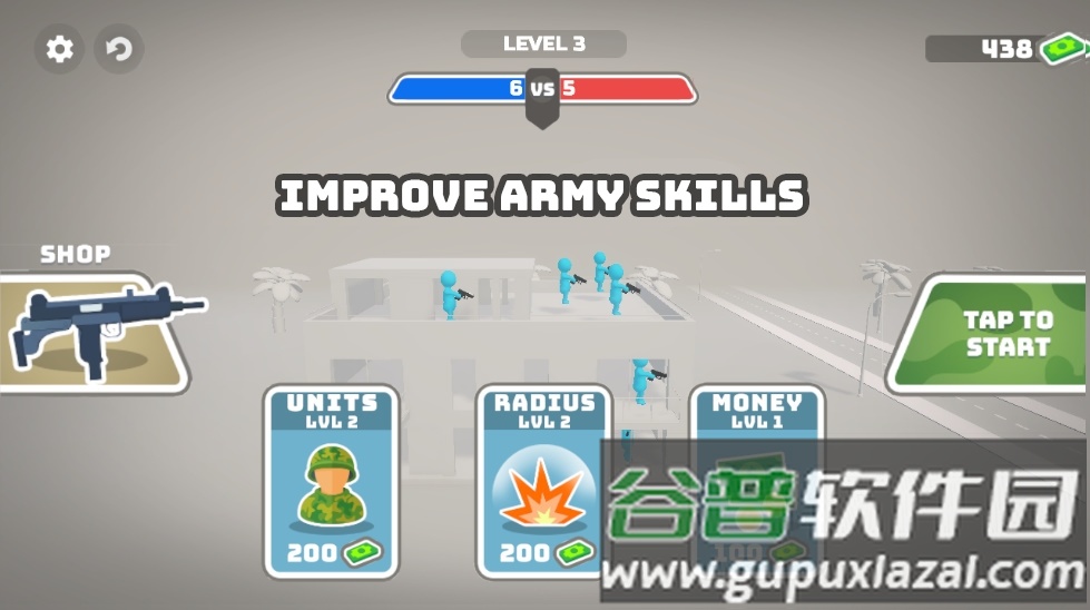 火柴人基地攻击游戏(Stickman Base attack)截图4