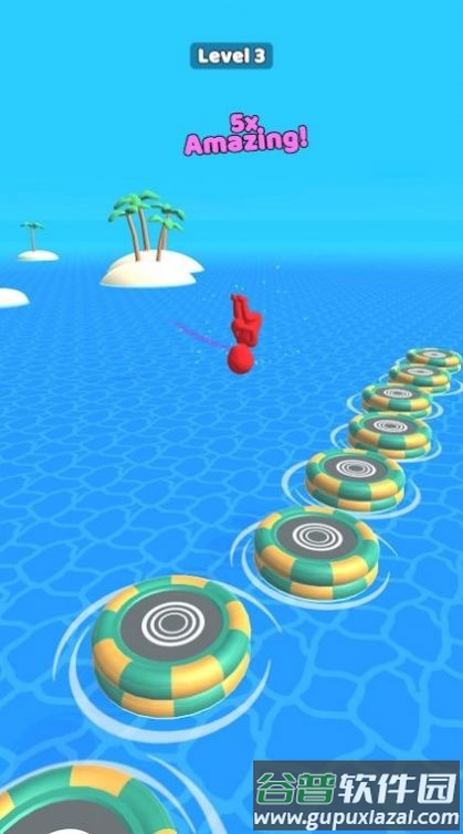 翻转跳跃跑游戏(Flip Jump Run)截图1