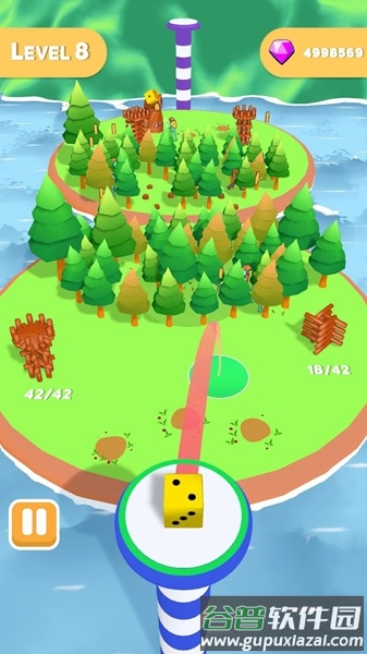 伐木工人城堡游戏下载安装(LumberJack Castle)截图4