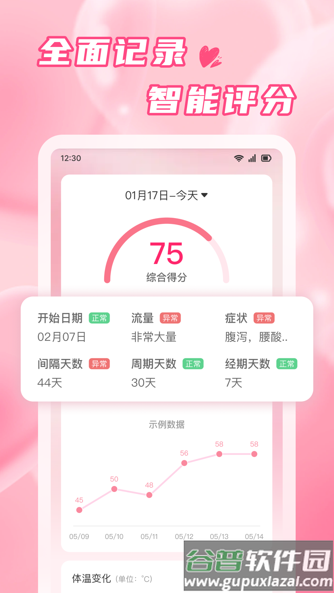 蜜柚大姨妈app截图3