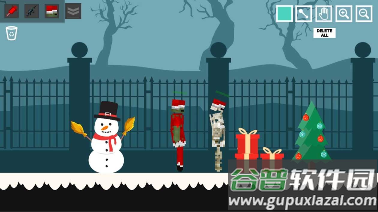 圣诞人偶游乐场游戏截图1