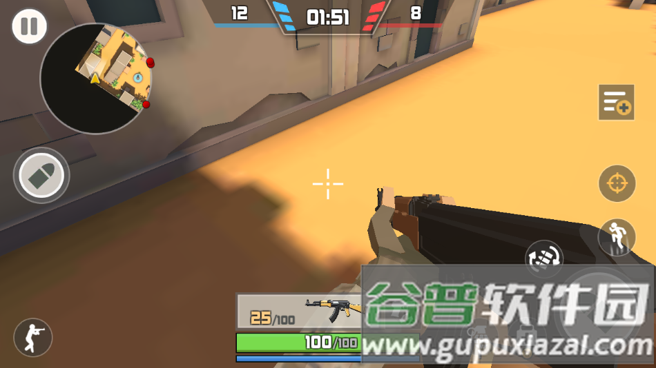 超级FPS射手像素火力游戏截图2