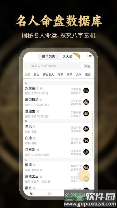 问真八字排盘软件截图1