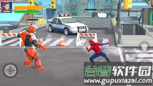 蜘蛛英雄战士回家游戏