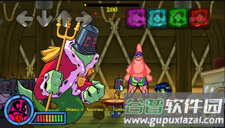 FNF海绵宝宝比奇堡模组版(Friday Night Funkin)手游下载截图4