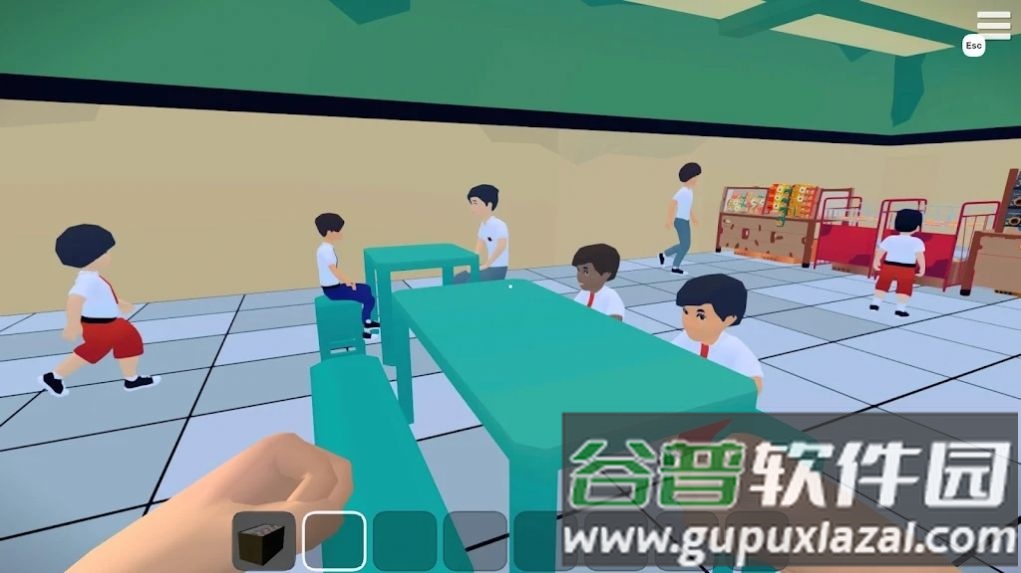 学校自助餐厅模拟器游戏(Kantin Sekolah Simulator)截图4