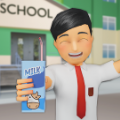 学校自助餐厅模拟器游戏(Kantin Sekolah Simulator)v1.0