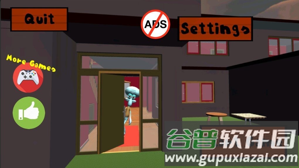 恐怖章鱼哥Squidward. Sponge Neighbor截图1