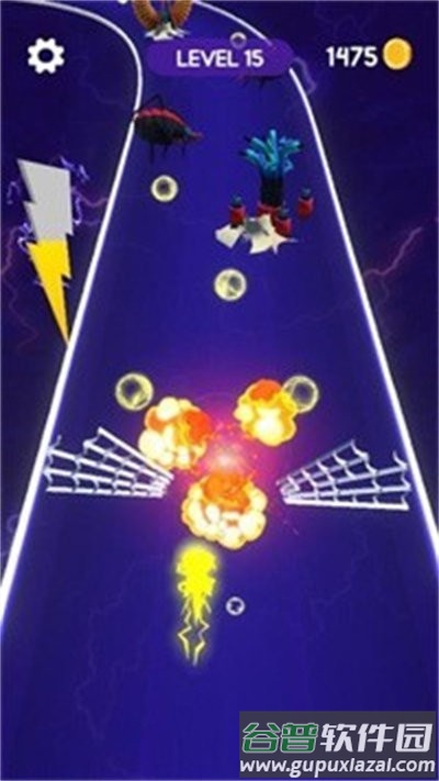 闪电障碍赛游戏截图4