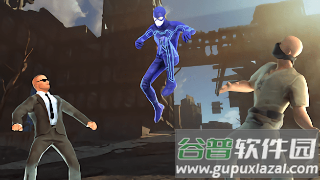 闪电英雄拯救城市游戏(superherofighting)截图1