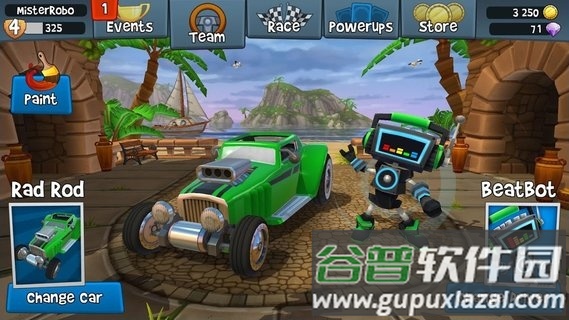 闪电沙滩车2中文版截图1