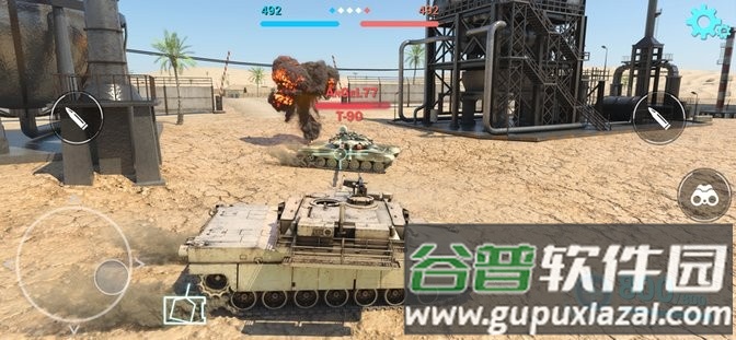 闪电坦克战国际服手游(Tanks Battlefield)截图4