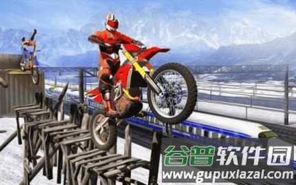 疯狂特技摩托骑手游戏(Crazy Tricky Bike Rider)截图2