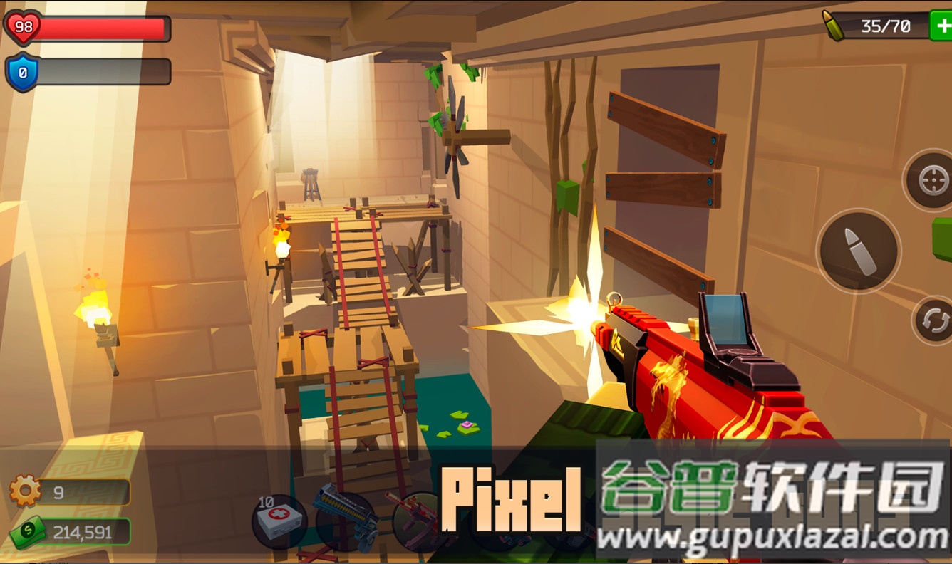 像素战斗僵尸突袭(Pixel Combat)内置MOD菜单截图1