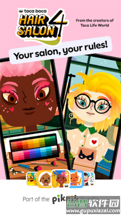 托卡美发沙龙4可化妆安卓免费(Hair Salon 4安装器)