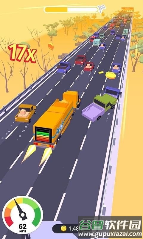 横冲直撞粉碎公路截图4
