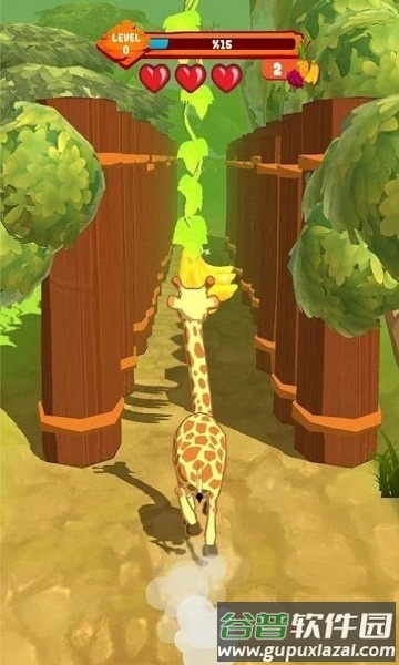 长颈鹿跑酷小游戏(giraffe)截图2