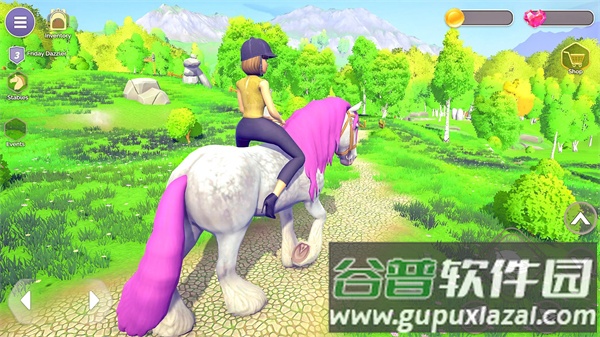 我的幻想天堂马3D截图3