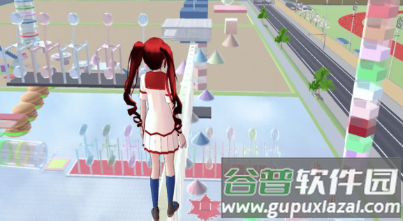 女孩一起向前冲