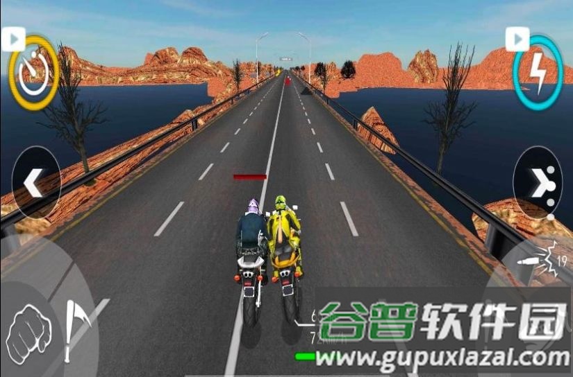 模拟摩托竞速游戏截图3