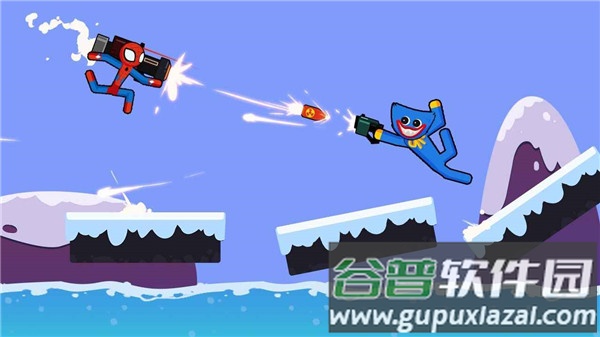 波比vs火柴人游戏(Stickman Fighting Supreme)截图1