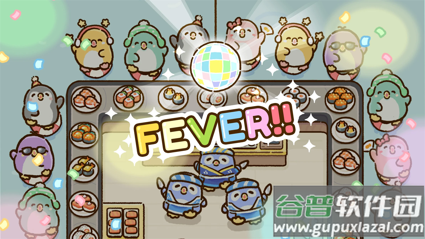 企鹅寿司酒吧最新版游戏(Penguin Sushi Bar)截图3