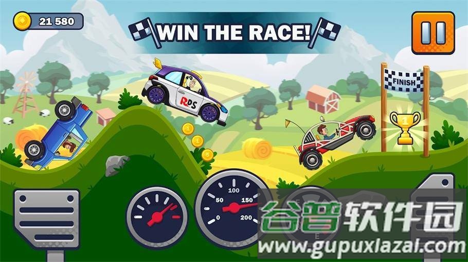 赛车山越野车Racing Hills截图4