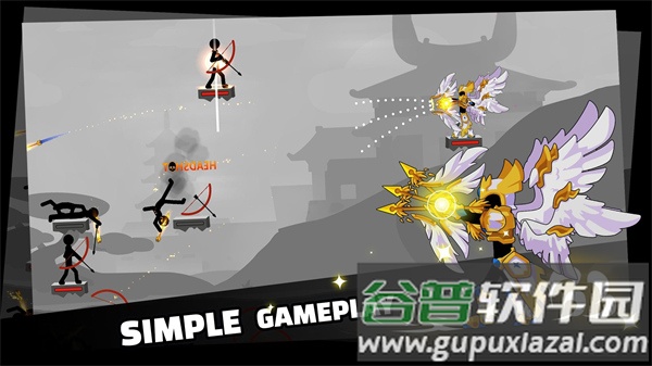 斗弓箭手最新版(Stickfight Archer)