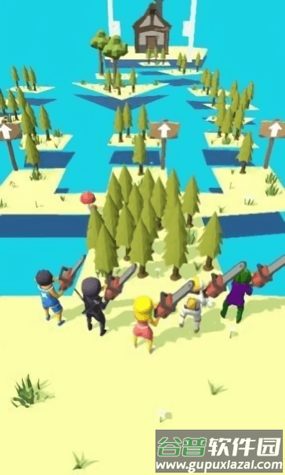 锯木狂奔游戏(chainsaw run)截图1