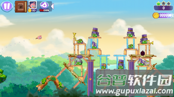 愤怒的小鸟之思黛拉游戏(Stella)截图3