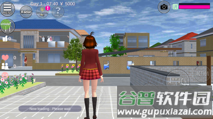 樱花校园模拟器内置菜单版(SAKURA SchoolSimulator)截图4