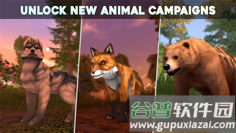 狼传说家园与爱心官方正版下载(Wolf Tales Home _ Heart)截图1